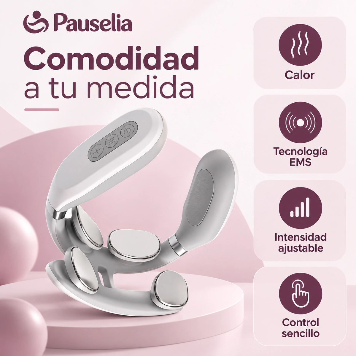 Nucalma | Relajación profunda con calor para el cuello y los hombros